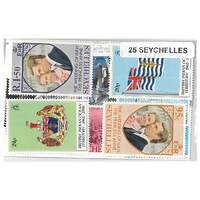Seychelles - 25 Different Stamps