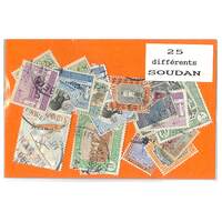 Sudan - 25 Different Stamps