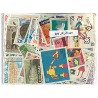 Uruguay - 200 Different Stamps