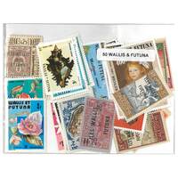 Wallis & Futuna - 50 Different Stamps