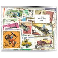Cars - 200 Different Stamps