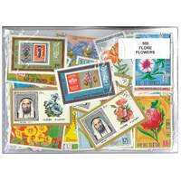 Flowers - 500 Different Stamps