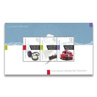 Australian Antarctic Territory (AAT) 2017 Cultural Heritage Mini Sheet MUH