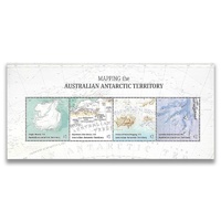 Australian Antarctic Territory 2019 Mapping The AAT Mini Sheet MUH
