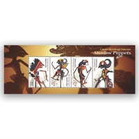 Cocos (Keeling) Islands 2018 Shadow Puppets Miniature Sheet MUH