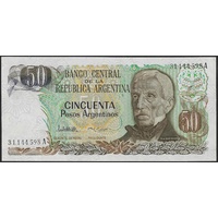 Argentina, Single banknote in Unc grade (1983-85)