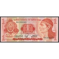 Honduras, Single banknote in Unc grade (1984-)