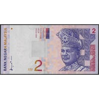 Malaysia, Single banknote in Unc grade (1996-1999)
