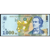 Romania, Single banknote in Unc grade (1998)
