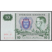 Sweden, Single banknote in Unc grade (1989)
