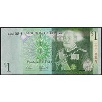 Tonga, Single banknote in Unc grade (2008)
