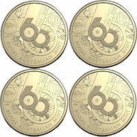 Australia 2025 60th Anniversary of the RAM $1 Mmk & Privy Mark 4-Coin Set