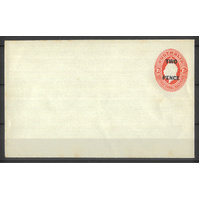 Australia PO Envelope 1930 KGV 2d on 1½d Red BW EP35(1) Unused #PS-3
