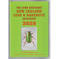New Zealand 2026 Coin & Banknote Catalogue - The John Bertrand A5 109 Pages