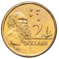Australia 1988 $2 First Issue UNC Coin Loose