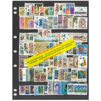 UN Geneva 1981-92 Selection of Most Issues This Period 89 Stamps & 3 Mini Sheets MUH #278