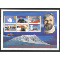 British Antarctic Terr 2000 Stamp Show Heroic Age Mini Sheet Sc.288 MUH 11-3-ew*