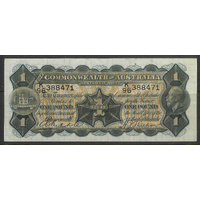 Commonwealth of Australia 1932 £1 Banknote Riddle/Sheehan (Thin Signature) R27b gVF #P-33