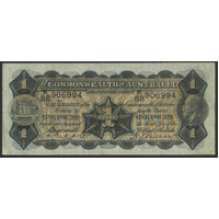 Commonwealth of Australia 1932 £1 Banknote Riddle/Sheehan K/88 (Thin Sig) R27b VF #P-49