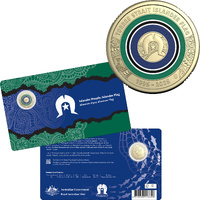 Australia 2025 30th Anniv of the Torres Strait Islander Flag $2 "C" mmk UNC Coin