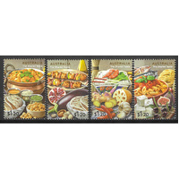 Australia 2024 The Shared Table Set of 4 Stamps MUH