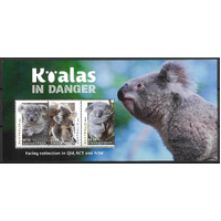 Australia 2024 Koalas in Danger Mini Sheet MUH