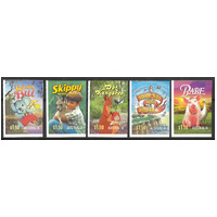 Australia 2024 Kids' Showtime Greats Set of 5 Self-adhesive Stamps MUH