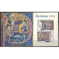 Australia 2024 Christmas Mini Sheet MUH