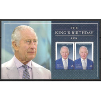 Australia 2024 The King's Birthday Mini Sheet MUH