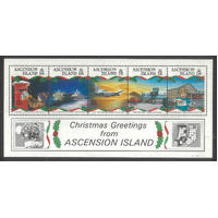 Ascension 1993 Christmas Mini Sheet SG613 MUH 32-3