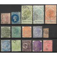 South Australia - 15 Different State Stamps All Used