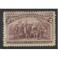 USA 1893 Columbus 2c Stamp Scott 231 Mint Unhinged #BK99