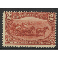USA 1898 Trans-Mississippi 2c Stamp Scott 286 Mint Unhinged #BK99