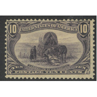 USA 1898 Trans-Mississippi 10c Stamp Scott 290 Mint Lightly Hinged #BK99