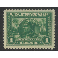 USA 1913 Panama-Pacific 1c Stamp Perf 12 Scott 397 Mint Unhinged #BK99