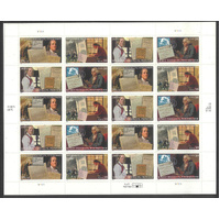USA 2006 Benjamin Franklin 39c Sheetlet/20 Stamps Scott 4024a MUH #US50