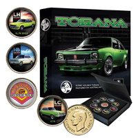 Holden Torana Gold-plated Penny 9-Coin Collection