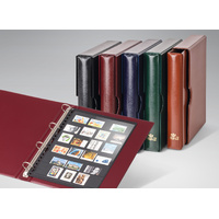 Prinz Colorado 4 Ring Padded Binder & Slipcase 250 x 310 mm (Brown)