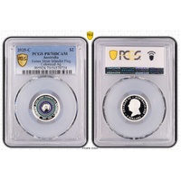 Australia 2025 Torres Strait Islander Flag 'C' mmk Coloured $2 Proof Coin PCGS PR70DCAM