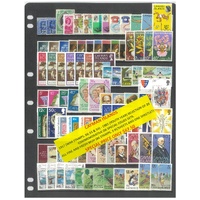 Cayman Islands 1917-85 Selection of 28 Commemorative Sets 86 Stamps & 4 Sheets MUH #486