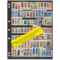 Russia 1958-59 Selection of Various Commemorative Sets 88 Stamps MUH #477