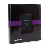Lighthouse Album for Trading/Collectible Cards with 80 Pockets Hold 160 Cards - Fantasy