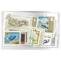 Albania - 50 Different Stamps Mixed in Bag Used