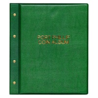 Port Phillip Coin Album With 6 Different Pages for Australian Coins Padded Cover - Green