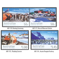 AAT STAMPS AAT MAWSON STATION 1954-2004 SET OF 4