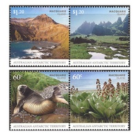 AAT STAMPS 2010 MACQUARIE ISLAND SET OF 4