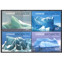 AAT STAMPS 2011 ICEBERGS SET OF 4