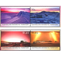 AAT STAMPS 2015 COLOURS OF THE AUSTRALIAN ANTARCTIC SET OF 4