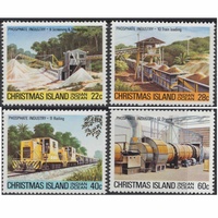 Christmas Island 1981 Stamps Phosphate Industry 3rd Issue Set of 4