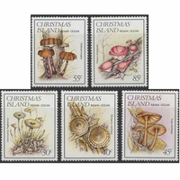 Christmas Island 1984 Stamps Fungi Set of 5